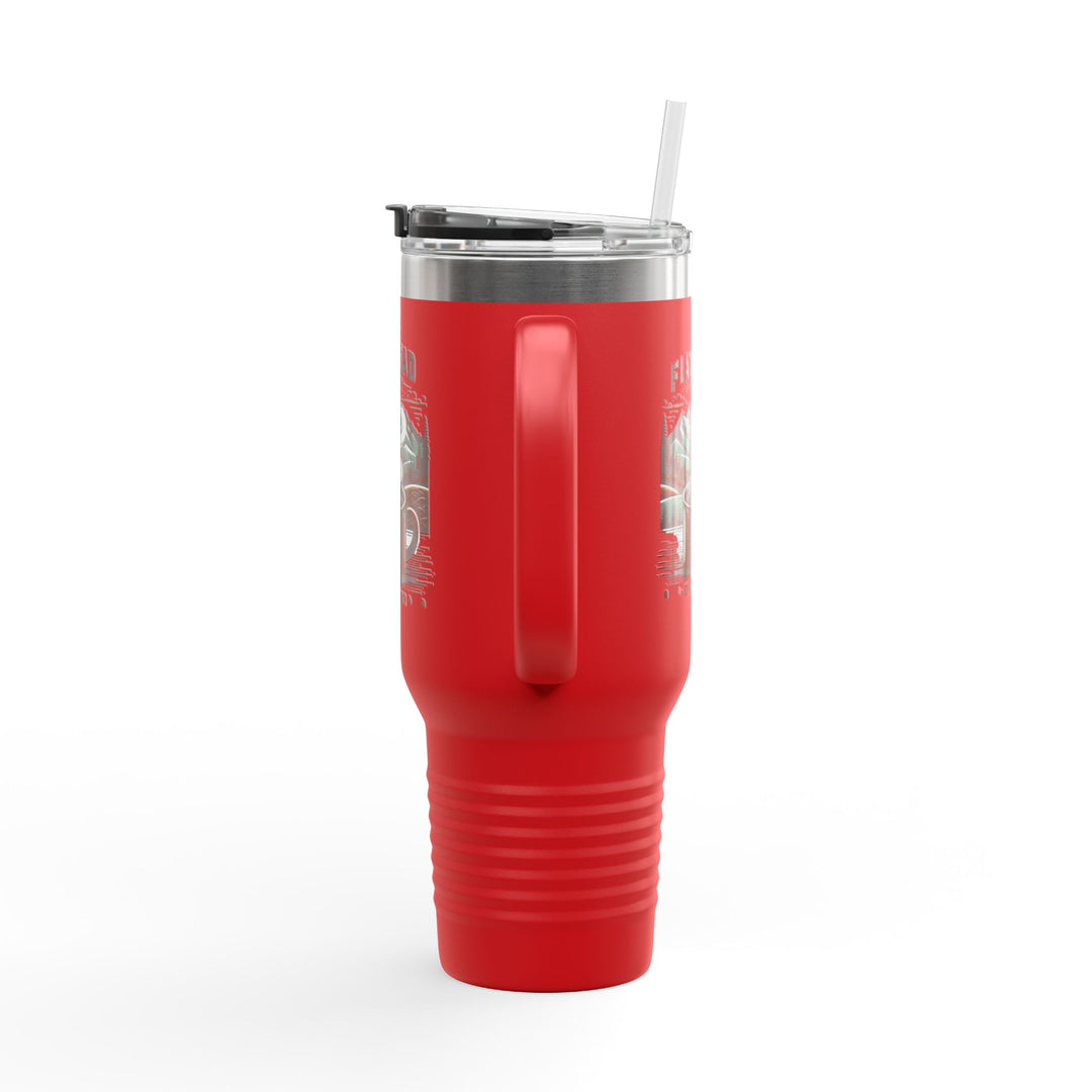 Flathead Valley Coffee Blend Insulated Travel Mug - 40oz Adventure Coffee Cup
