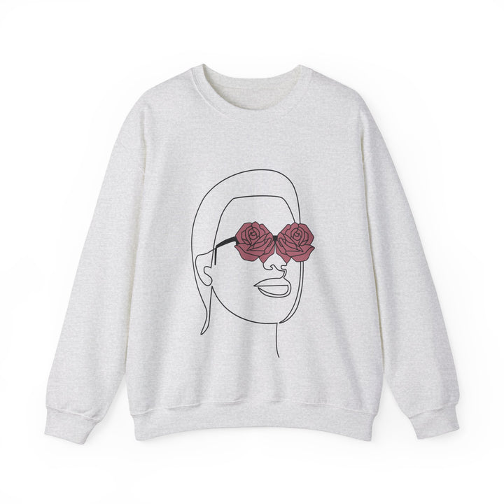 Rose glasses Crewneck Sweatshirt