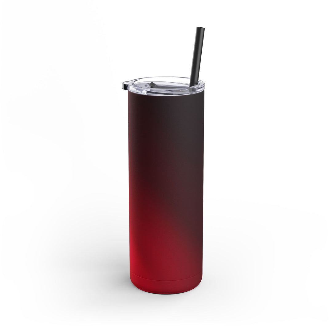 Crimson Skinny Matte Tumbler, 20oz