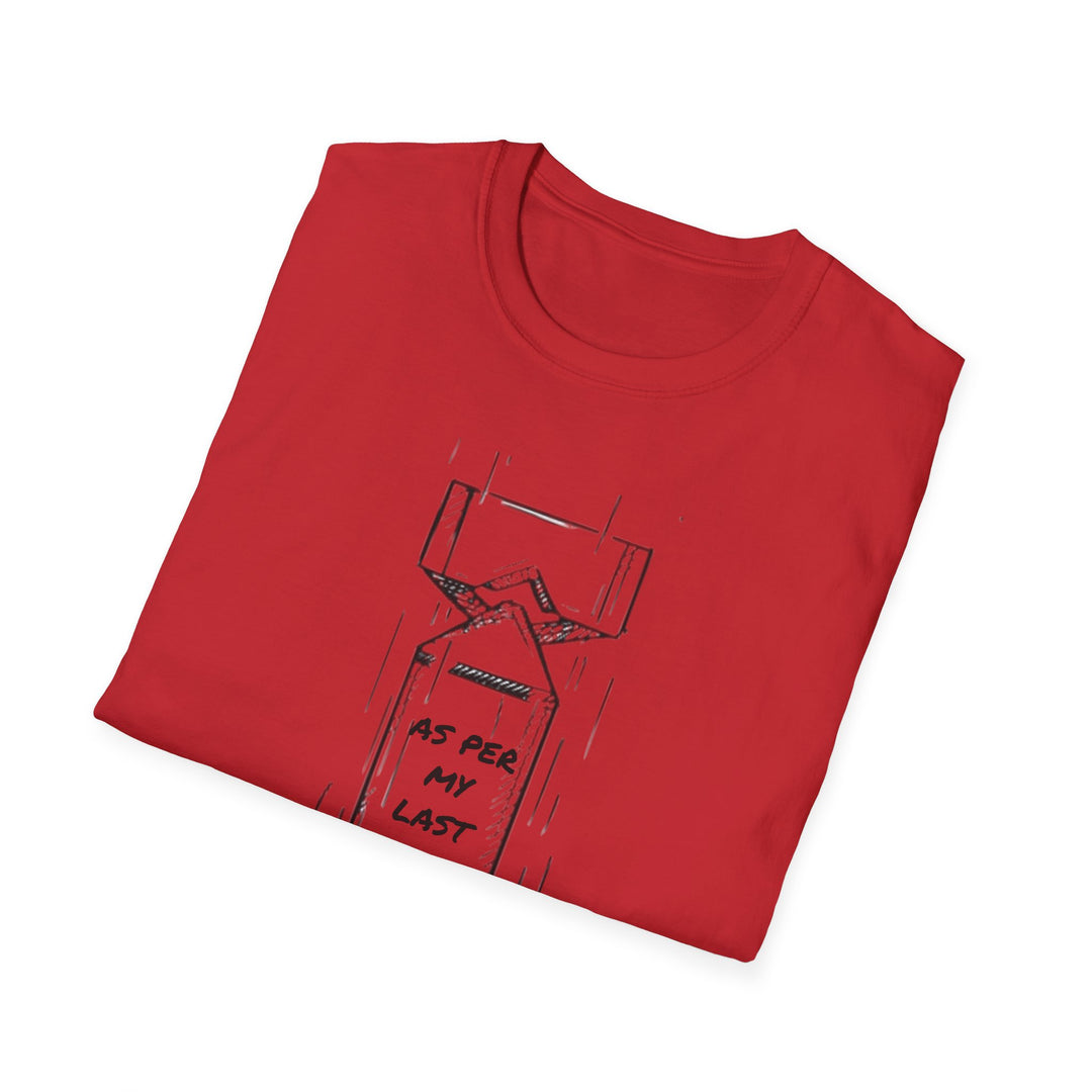 As per my last email T-Shirt