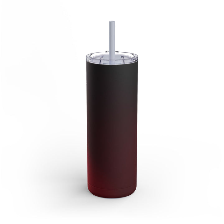 Crimson Skinny Matte Tumbler, 20oz