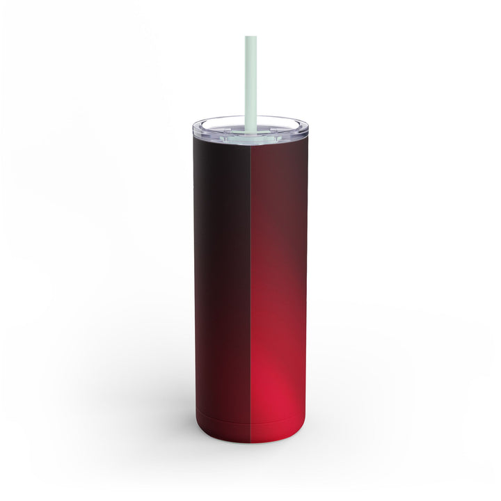 Crimson Skinny Matte Tumbler, 20oz