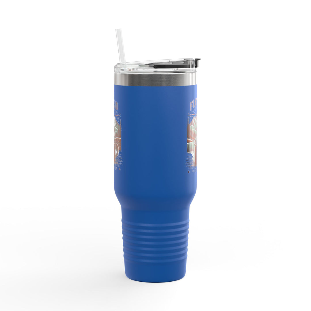 Flathead Valley Coffee Blend Insulated Travel Mug - 40oz Adventure Coffee Cup