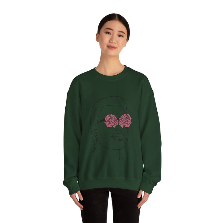 Rose glasses Crewneck Sweatshirt