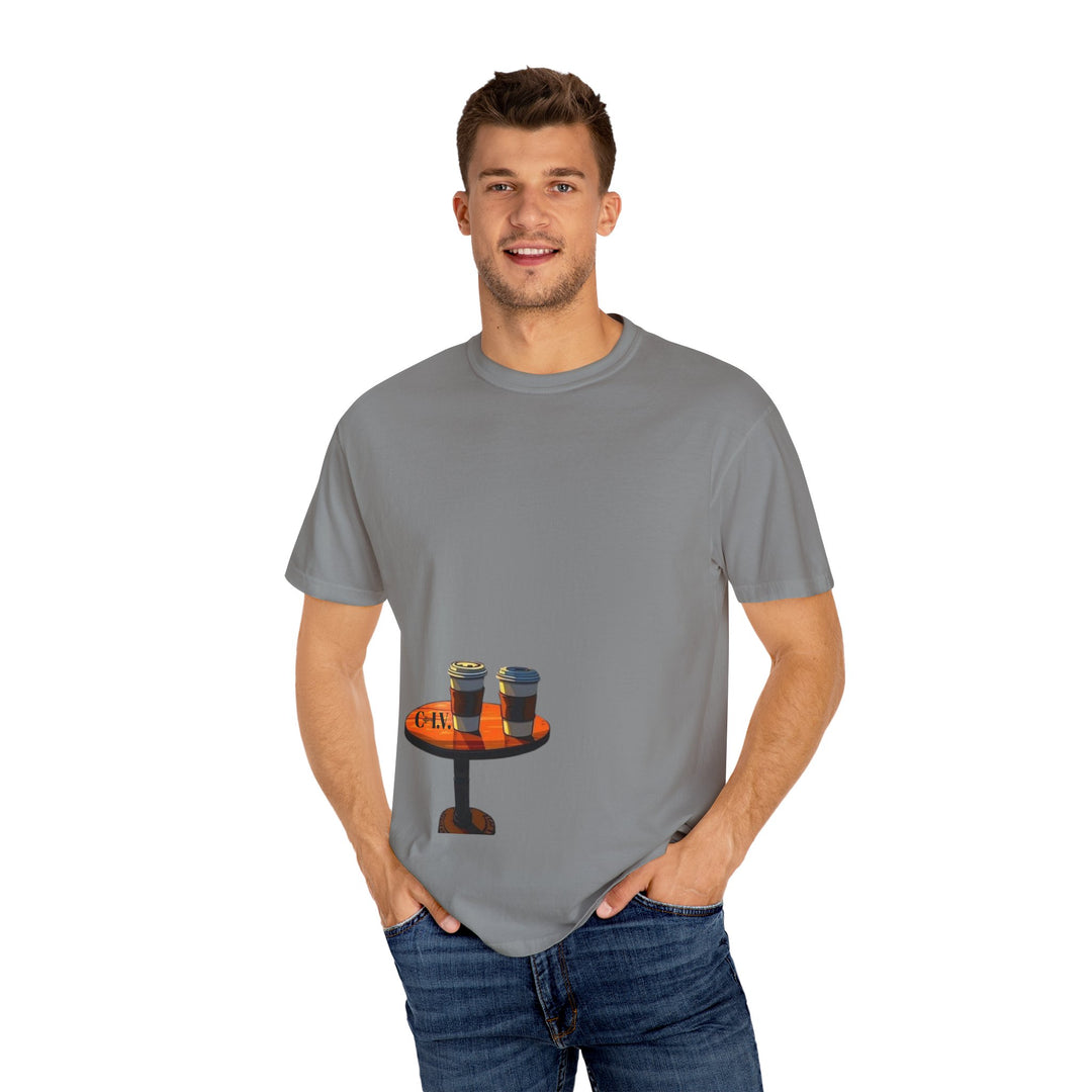 Coffee with Friends Cozy Coffee Lovers Tee