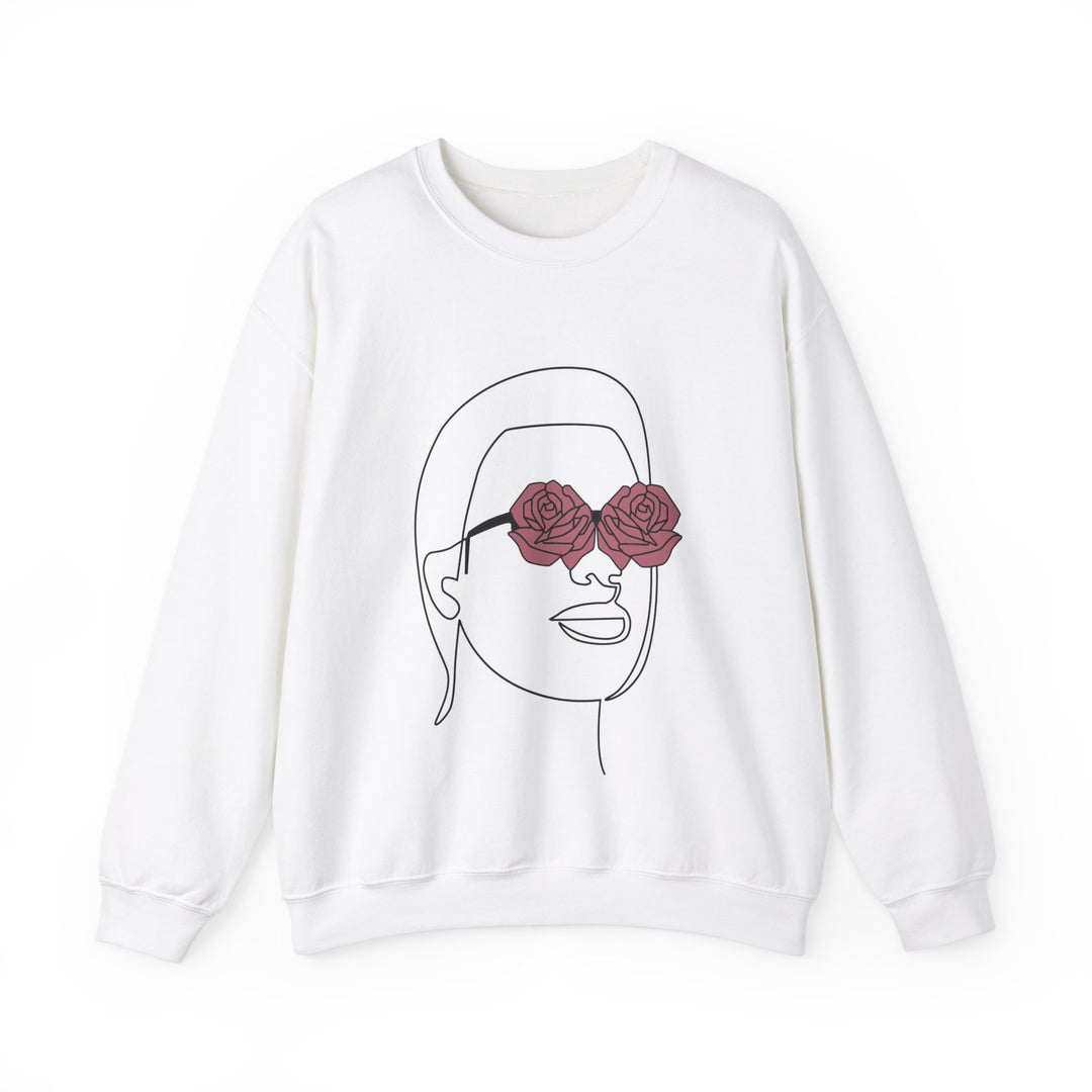 Rose glasses Crewneck Sweatshirt