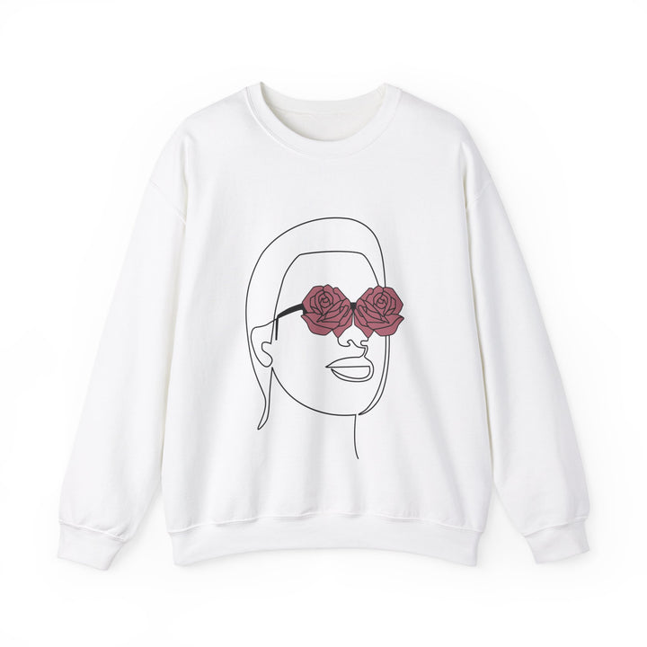 Rose glasses Crewneck Sweatshirt