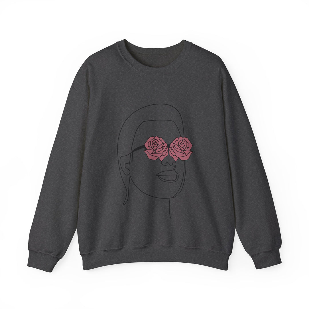 Rose glasses Crewneck Sweatshirt