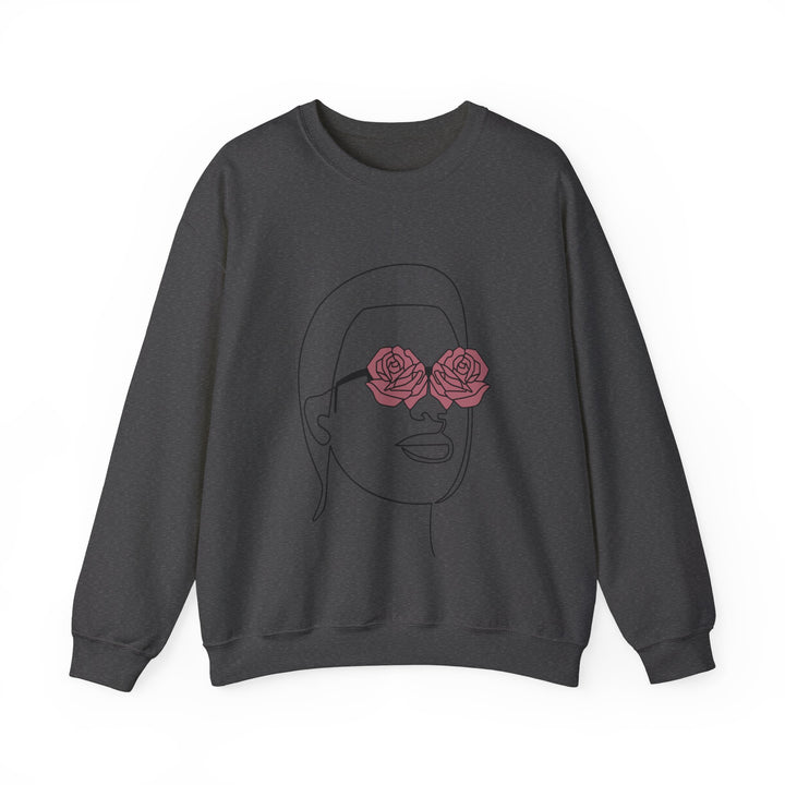 Rose glasses Crewneck Sweatshirt