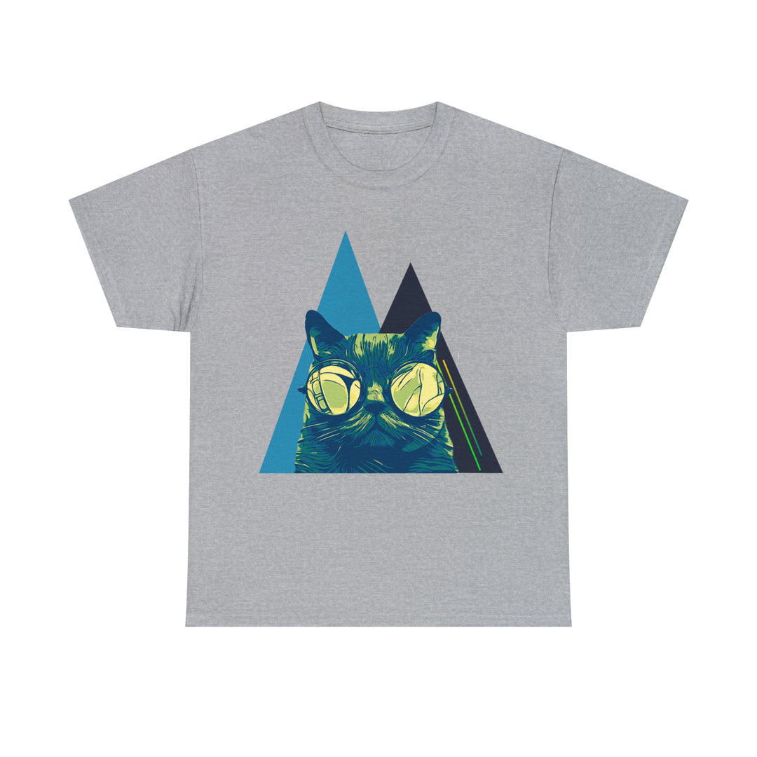 Cat Glasses Heavy Cotton Tee