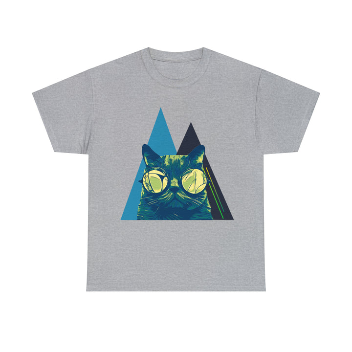 Cat Glasses Heavy Cotton Tee
