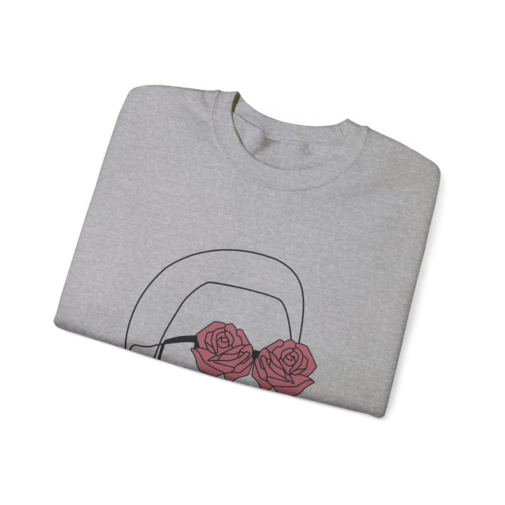 Rose glasses Crewneck Sweatshirt