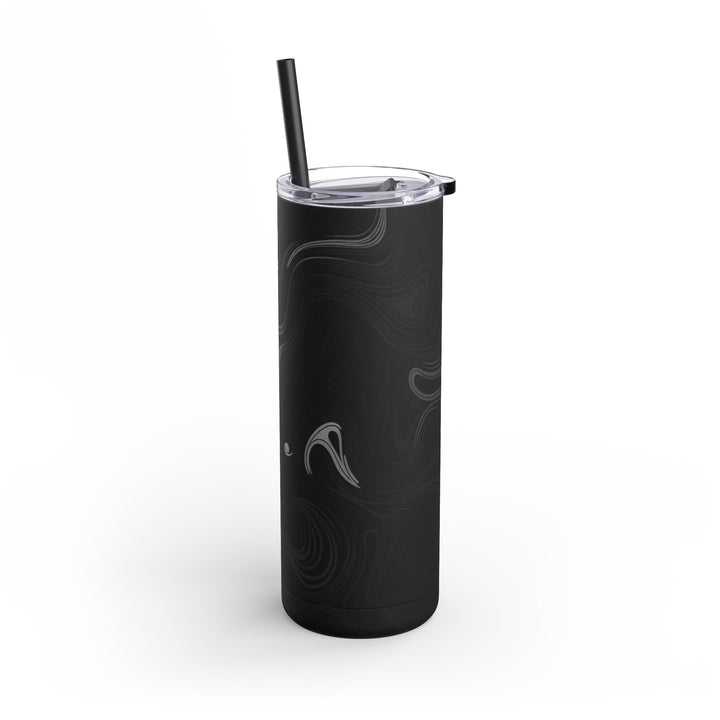 Tumbler Cup - Abstract Black Design