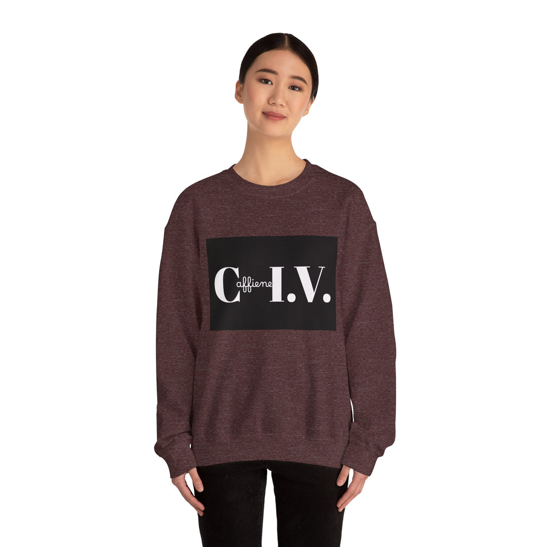 Crewneck Sweatshirt - caffeine IV Design