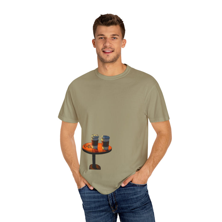 Coffee with Friends Cozy Coffee Lovers Tee