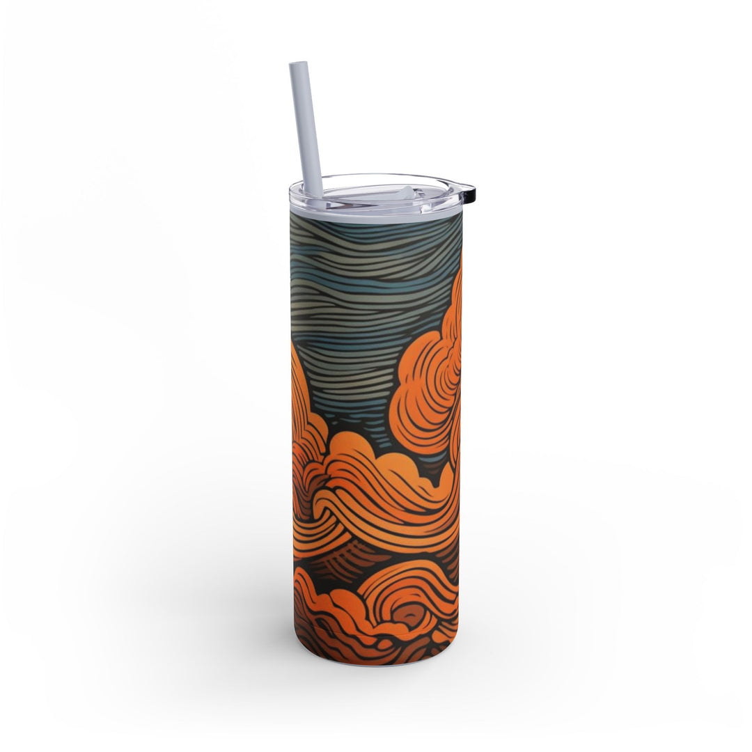 Tumbler Cup - The Ethereal Charm of Clouds Design