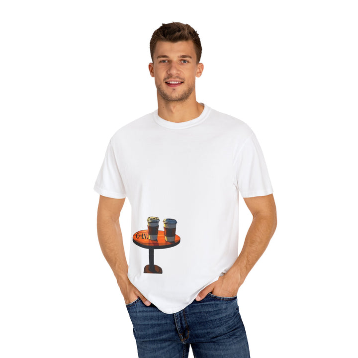 Coffee with Friends Cozy Coffee Lovers Tee