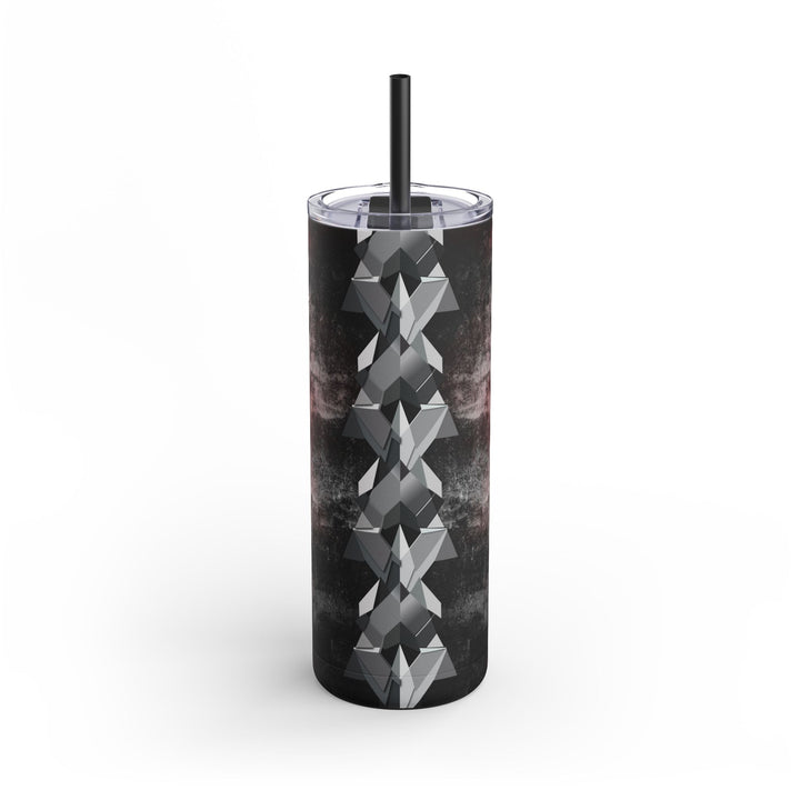 Tumbler - Red Glow Matte Finish 20oz Maars Maker Skinny