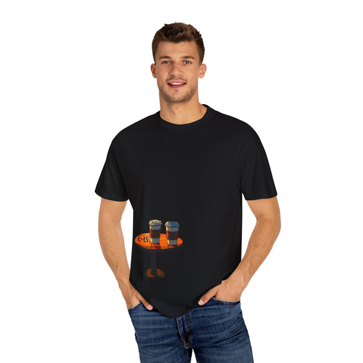Coffee with Friends Cozy Coffee Lovers Tee