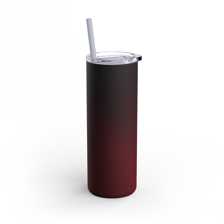 Crimson Skinny Matte Tumbler, 20oz