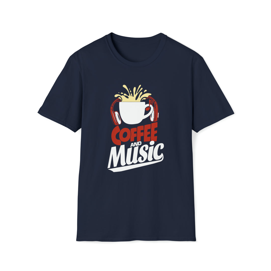Coffee and music shirt