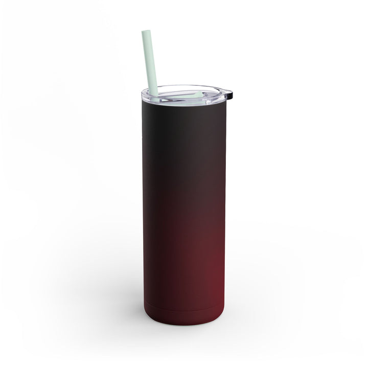 Crimson Skinny Matte Tumbler, 20oz