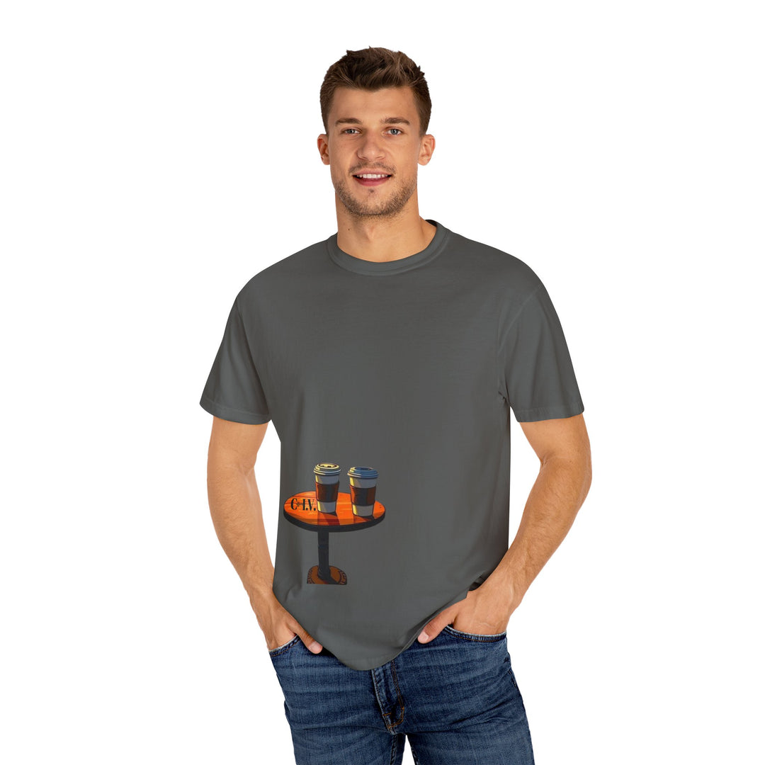 Coffee with Friends Cozy Coffee Lovers Tee