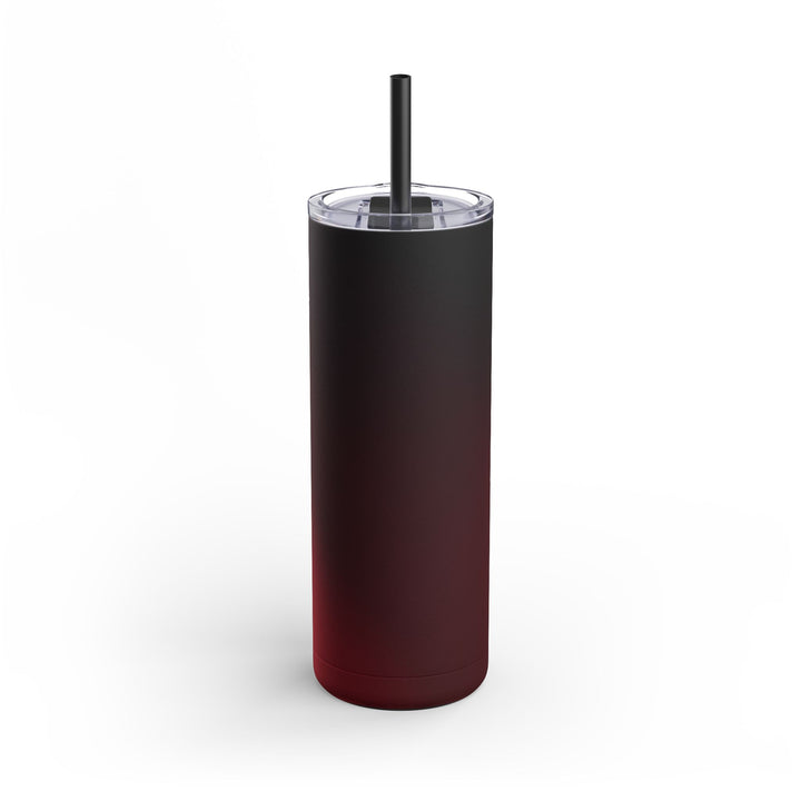 Crimson Skinny Matte Tumbler, 20oz
