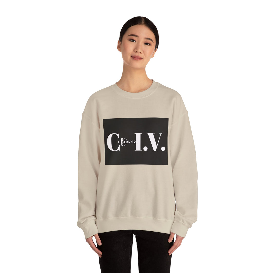 Crewneck Sweatshirt - caffeine IV Design
