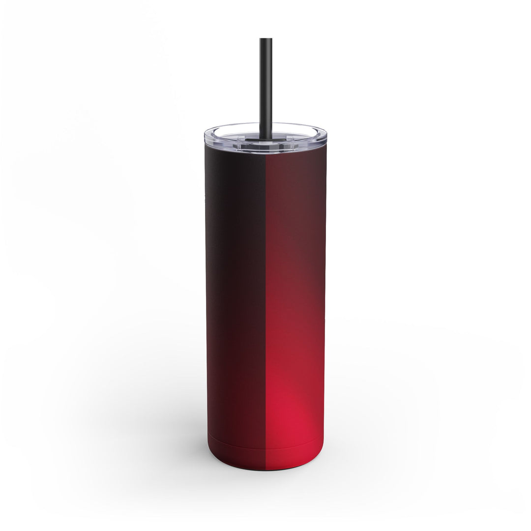 Crimson Skinny Matte Tumbler, 20oz