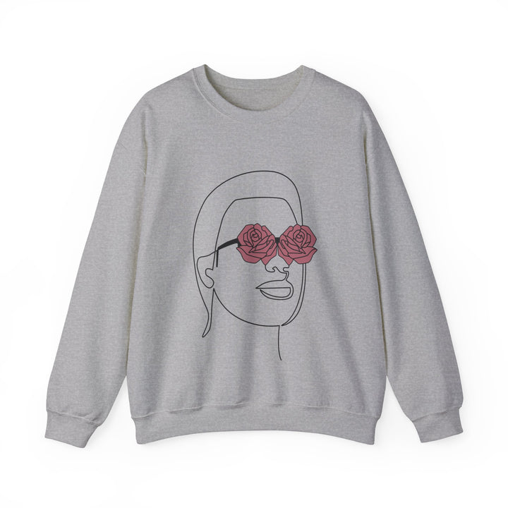 Rose glasses Crewneck Sweatshirt
