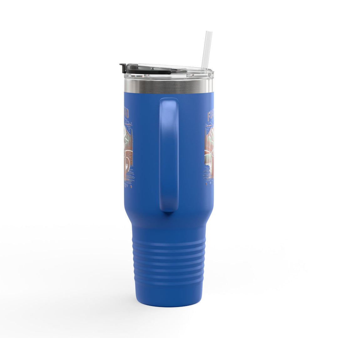 Flathead Valley Coffee Blend Insulated Travel Mug - 40oz Adventure Coffee Cup