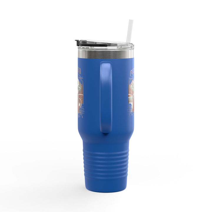 Flathead Valley Coffee Blend Insulated Travel Mug - 40oz Adventure Coffee Cup
