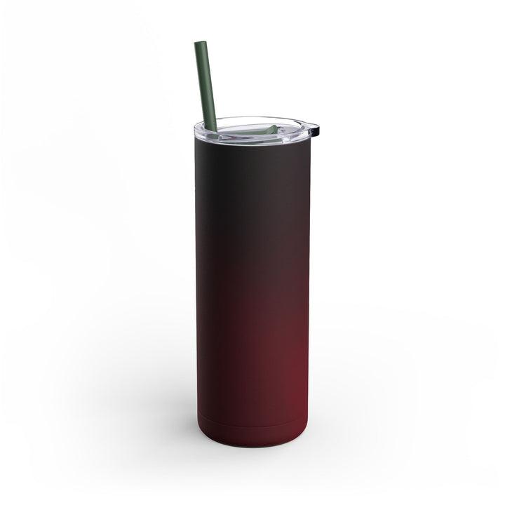 Crimson Skinny Matte Tumbler, 20oz