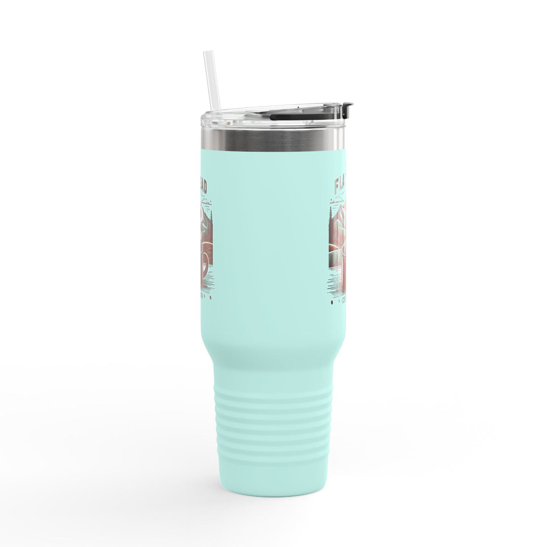 Flathead Valley Coffee Blend Insulated Travel Mug - 40oz Adventure Coffee Cup