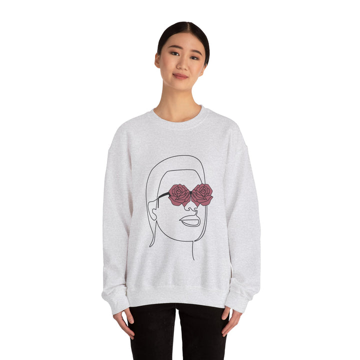 Rose glasses Crewneck Sweatshirt