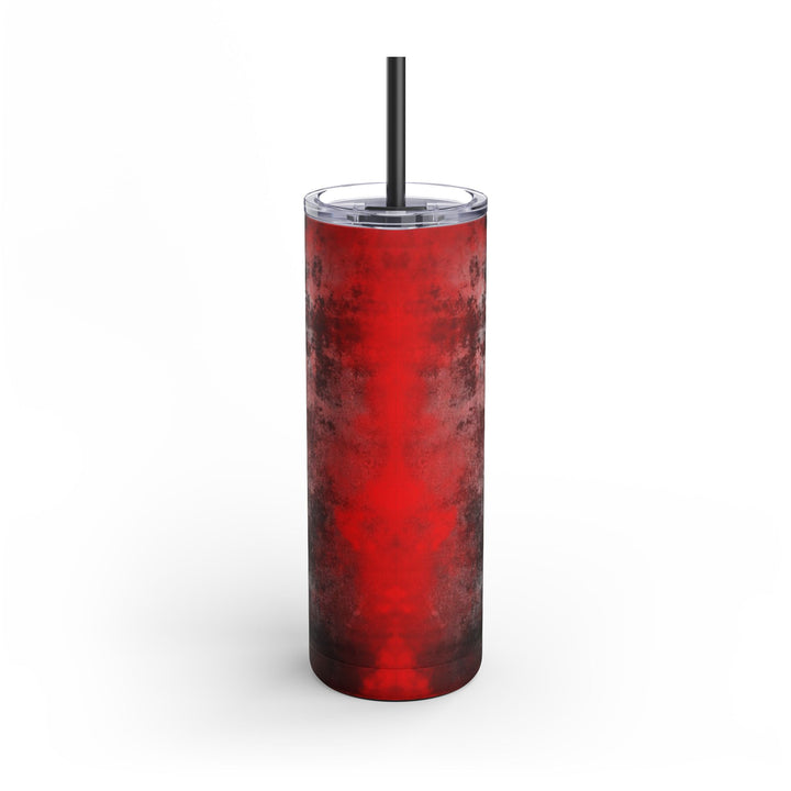 Tumbler - Red Glow Matte Finish 20oz Maars Maker Skinny