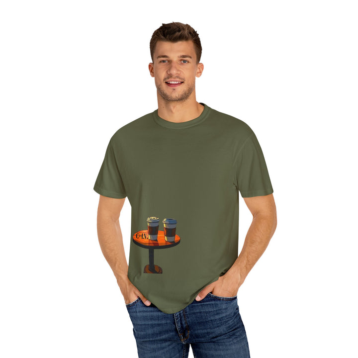 Coffee with Friends Cozy Coffee Lovers Tee