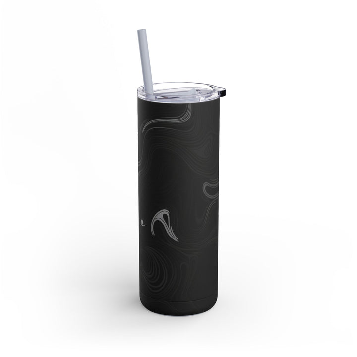 Tumbler Cup - Abstract Black Design