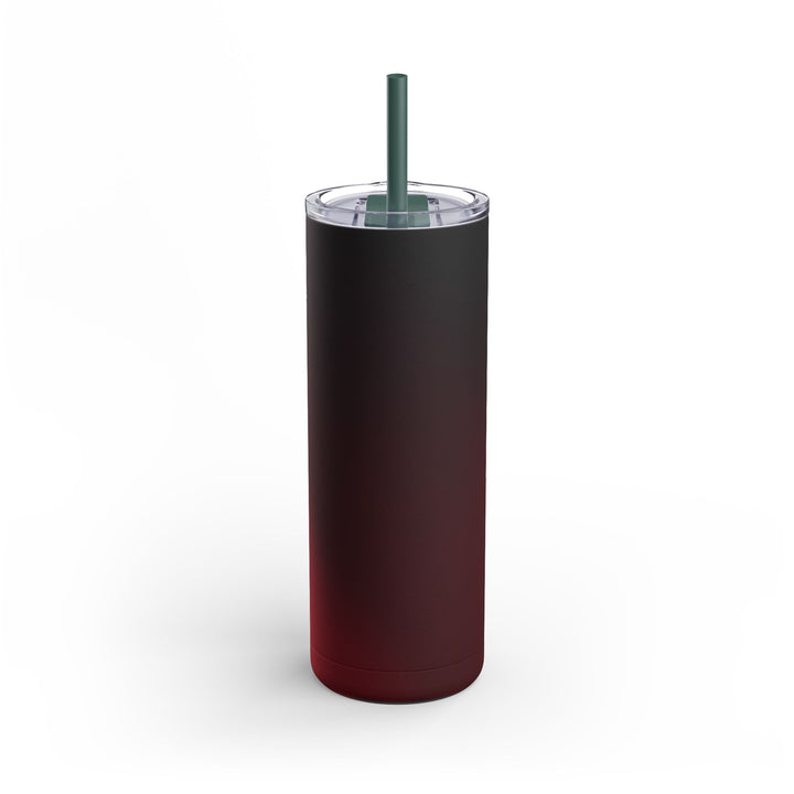 Crimson Skinny Matte Tumbler, 20oz