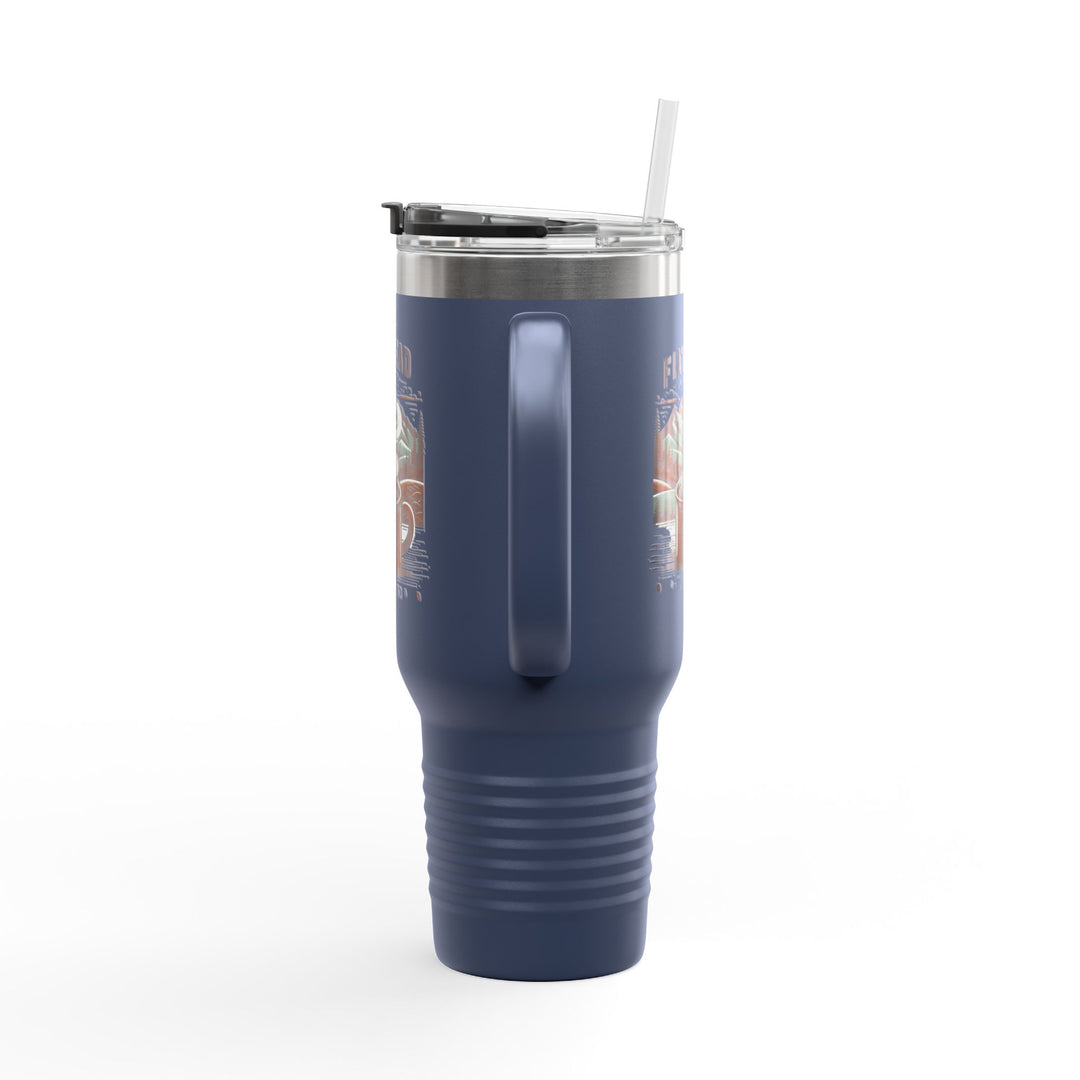 Flathead Valley Coffee Blend Insulated Travel Mug - 40oz Adventure Coffee Cup