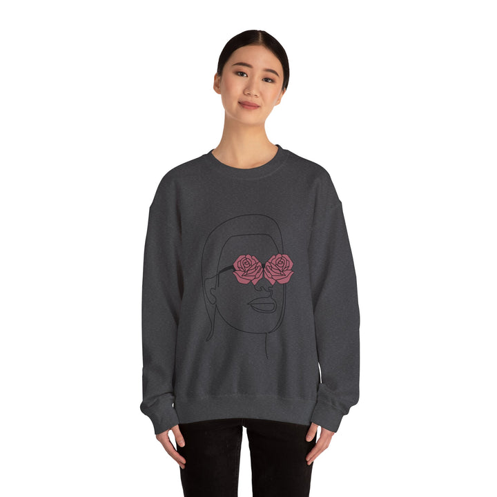 Rose glasses Crewneck Sweatshirt
